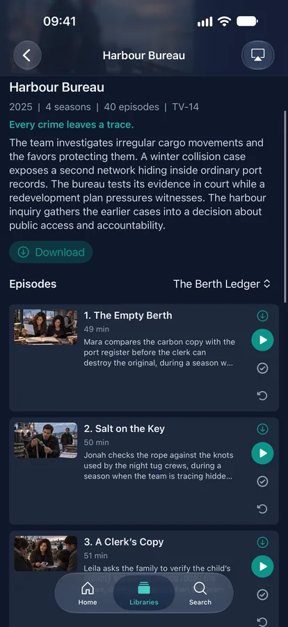 iPhone: TV episodes