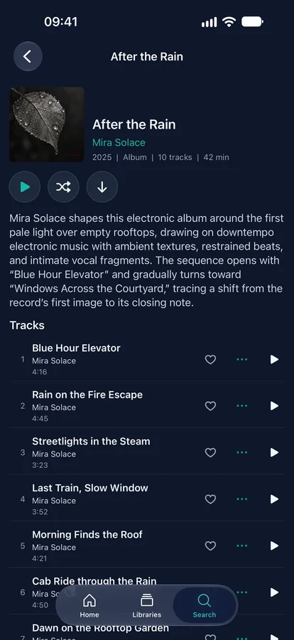 iPhone: Album details