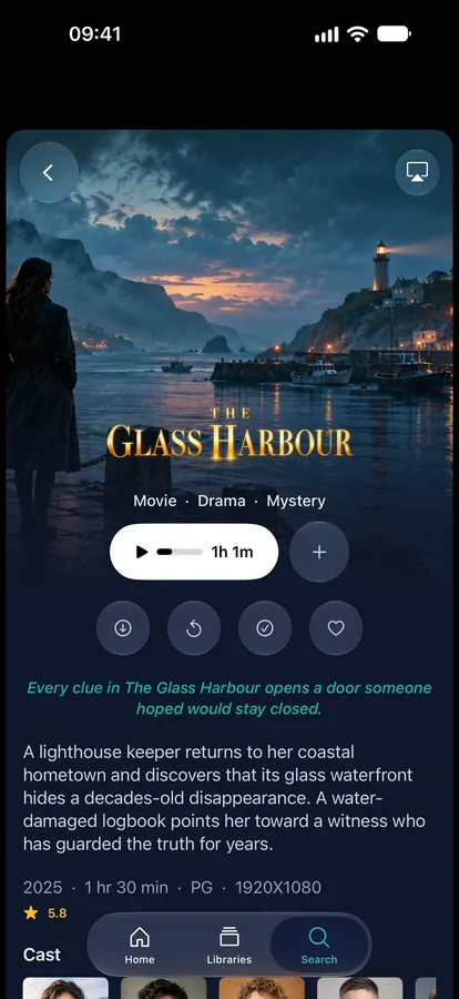 iPhone: Glass Harbour movie details