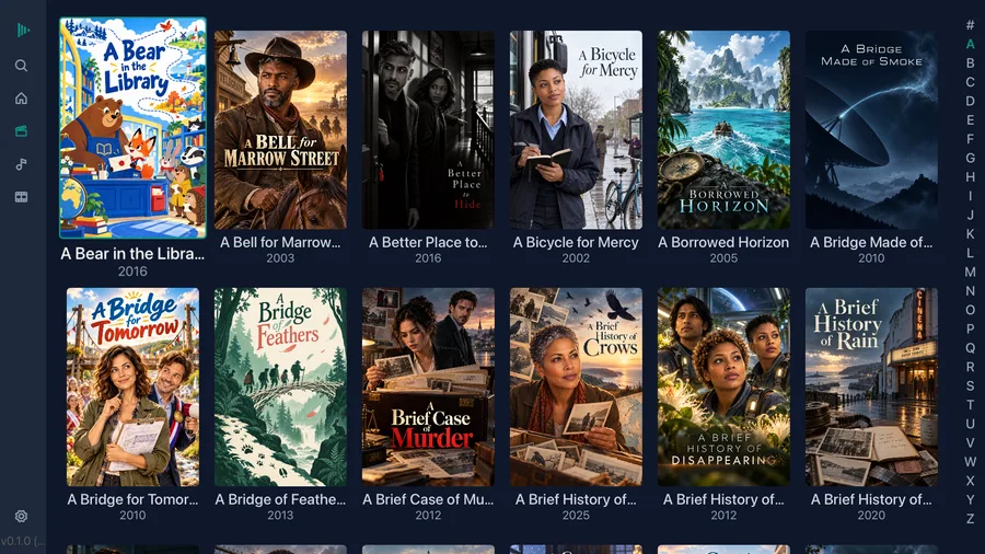 Apple TV: Movie library