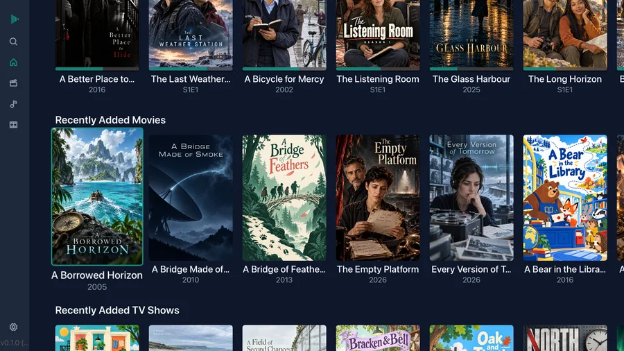 Apple TV: Home and Recently Added